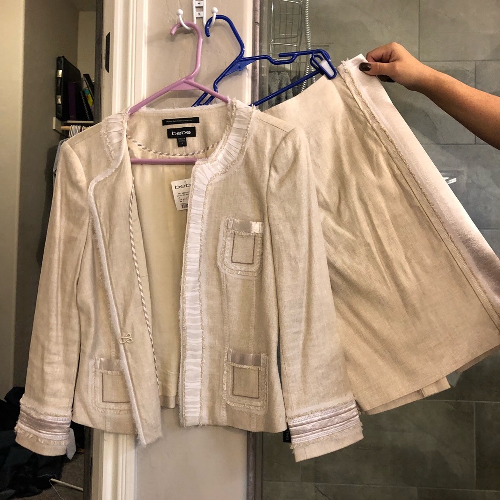 Bebe shirt suit